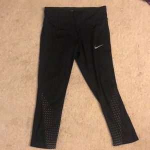 Nike dri fit black capris. Size medium